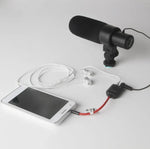 Cáp chia mic tai nghe Aputure 3.5mm Audio Y đực sang 2 cái cái, 3.5mm đực sang 2 cái cái