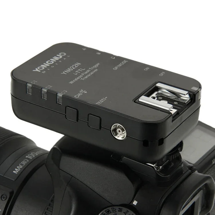 Bộ Điều Khiển Kích Hoạt Flash Không Dây YONGNUO YN622N-KIT i-TTL + Bộ Thu Phát Cho Máy Ảnh Nikon, cho Nikon