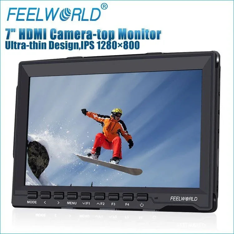 Màn hình trường quay FEELWORLD FW-759 7 inch thiết kế mỏng 1280 x 800 HDMI 1080P
