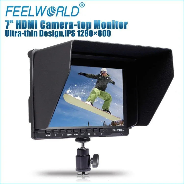 Màn hình trường quay FEELWORLD FW-759 7 inch thiết kế mỏng 1280 x 800 HDMI 1080P