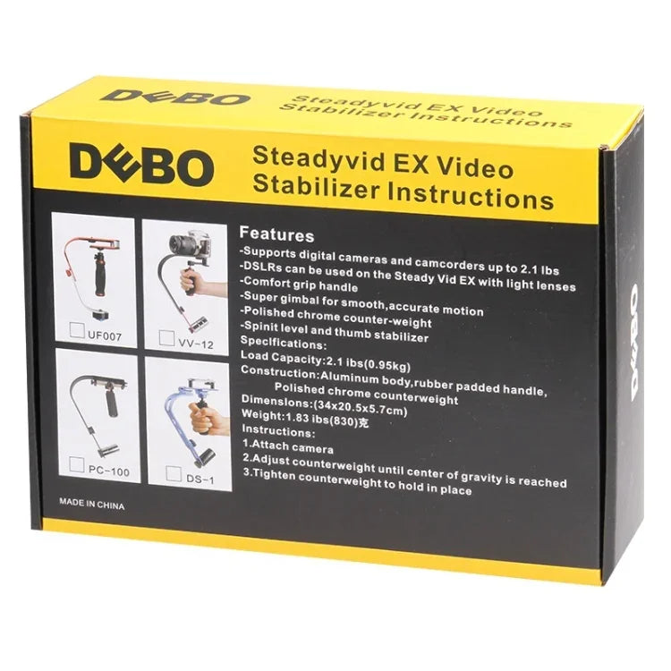 Gimbal cầm tay DEBO UF-007H cho máy ảnh SLR / máy quay phim