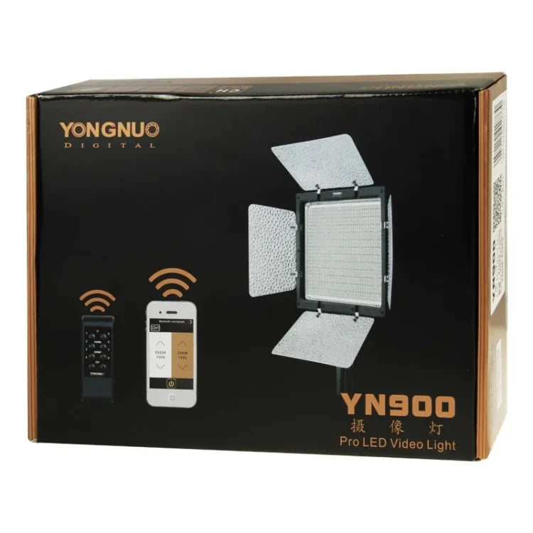 Đèn video LED YONGNUO YN900 900 bóng chiếu sáng điều chỉnh độ sáng 3200K-5500K, YN900
