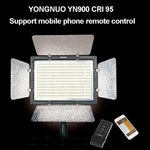 Đèn video LED YONGNUO YN900 900 bóng chiếu sáng điều chỉnh độ sáng 3200K-5500K, YN900