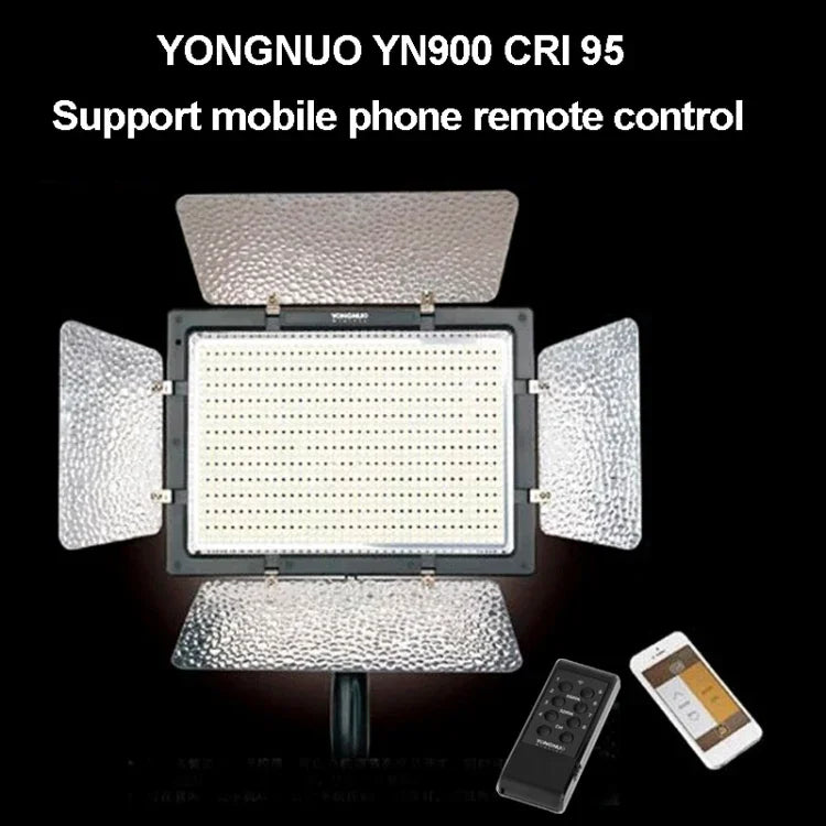 Đèn video LED YONGNUO YN900 900 bóng chiếu sáng điều chỉnh độ sáng 3200K-5500K, YN900