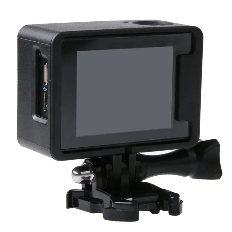 Vỏ bảo vệ khung tiêu chuẩn có khóa, giá đỡ cơ bản và bu lông dài cho SJCAM SJ7000, SJ7000