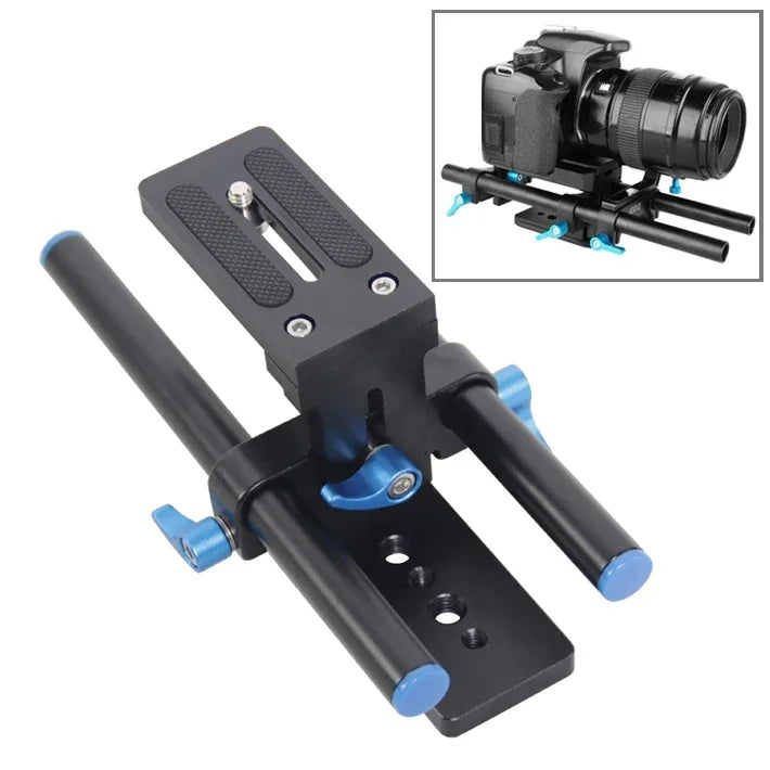 Thanh ray đơn giản 15mm YEANGU YLG1005H cho máy ảnh SLR, YLG1005H