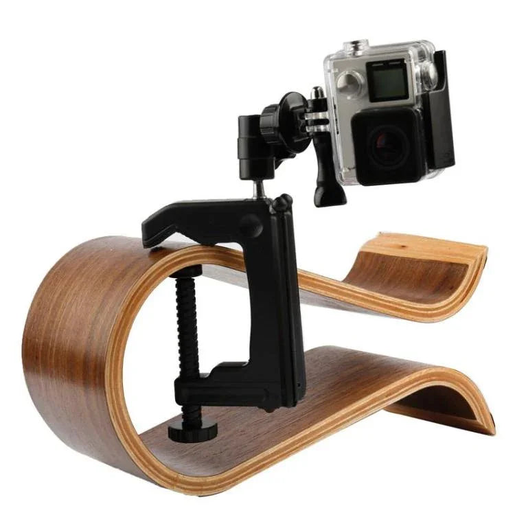 Giá đỡ kẹp cố định bàn có adapter chân máy cho GoPro, Insta360, DJI và các camera hành động khác, kích thước kẹp: 1 - 6 cm, kẹp bàn