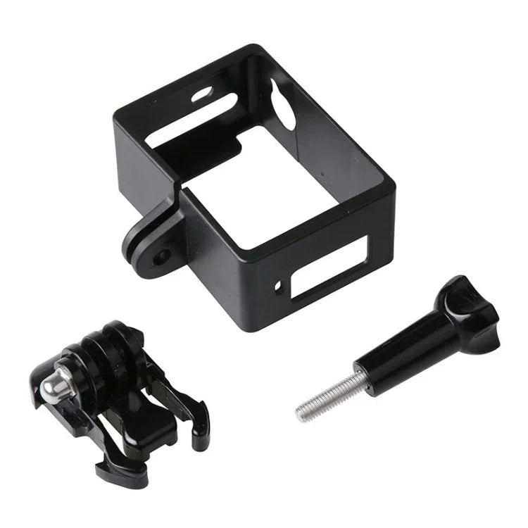 Vỏ bảo vệ khung tiêu chuẩn có khóa, giá đỡ cơ bản và bu lông dài cho SJCAM SJ5000 & SJ5000 Wifi & SJ5000+ Wifi, SJ5000