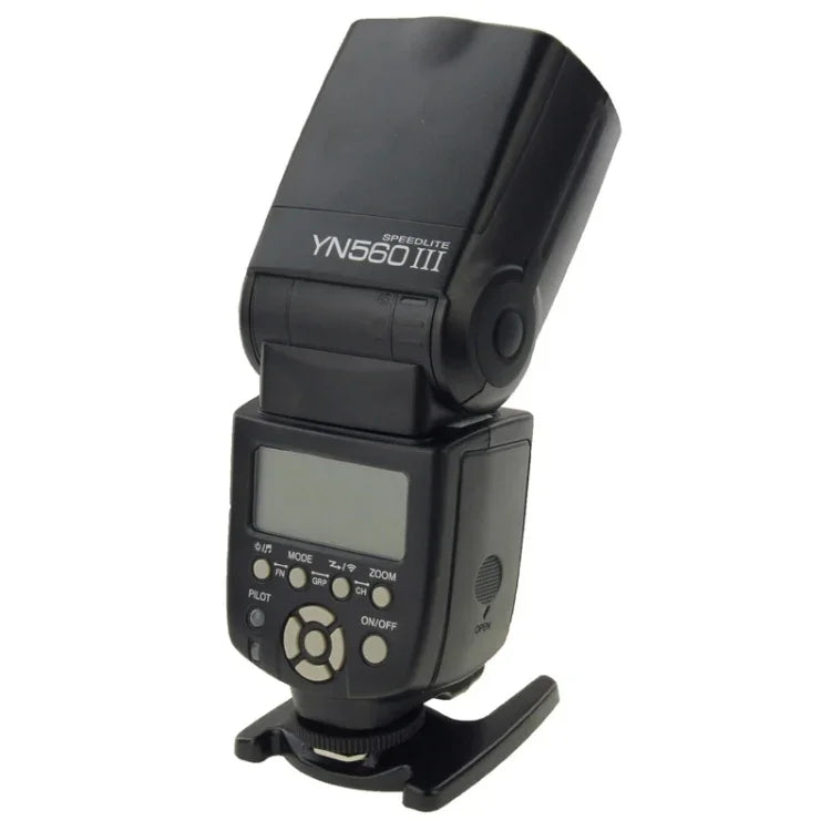 Đèn flash không dây tầm xa YN-560 III với giày nóng kim loại cho máy ảnh DSLR Canon / Nikon / Pentax / Olympus, YN-560 III