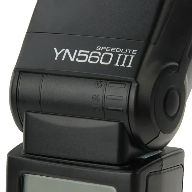 Đèn flash không dây tầm xa YN-560 III với giày nóng kim loại cho máy ảnh DSLR Canon / Nikon / Pentax / Olympus, YN-560 III
