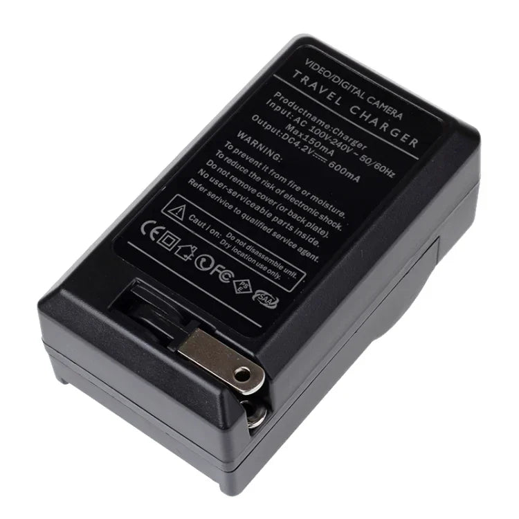 Bộ sạc pin máy ảnh kỹ thuật số kèm sạc xe hơi cho Xiaomi Xiaoyi, phích cắm Mỹ, sạc xe hơi