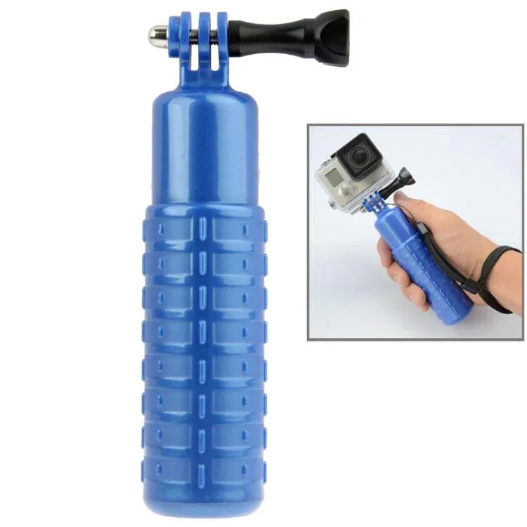 Tay cầm phao nổi Bobber kèm dây đeo cổ tay + ốc vít cho GoPro, Insta360, DJI và các máy quay thể thao khác
