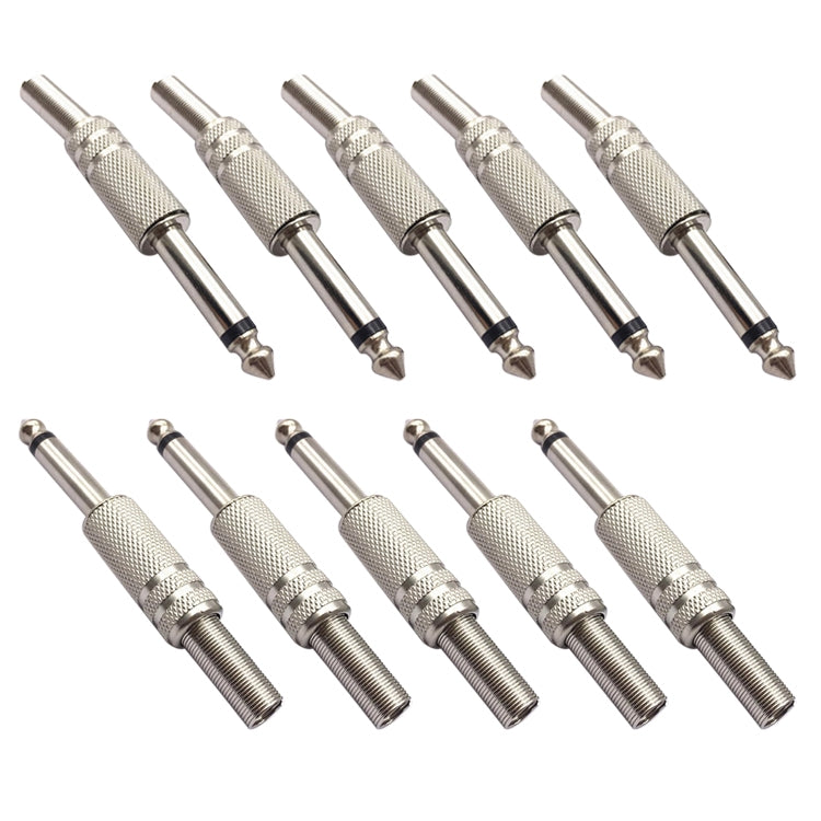 JL0056 6.36mm Audio Jack Connector (10 Pcs in One Package, the Price is for 10 Pcs), JL0056 6.36mm Audio