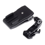 Kẹp mũ ba lô hình chữ J xoay 360 độ gắn nhanh cho camera thể thao Xiaomi Yi (XM17), Kẹp ba lô hình chữ J
