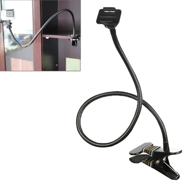 Giá đỡ linh hoạt kẹp chắc chắn cho GoPro, Insta360, DJI và các máy quay hành động khác, Kẹp chắc chắn