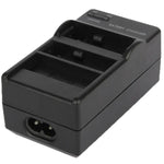 Bộ sạc pin đôi máy ảnh kỹ thuật số AHDBT-401 + sạc xe hơi + adapter cho GoPro HERO4, GP280-B