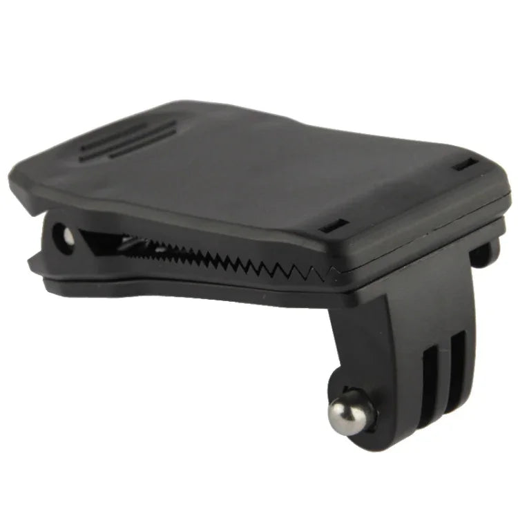 Kẹp gắn ba lô xoay 360 độ Rec-Mounts cho GoPro, Insta360, DJI và các máy quay hành động khác, Kẹp Rec-Mounts (Đen)