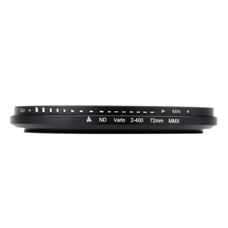 Bộ lọc ND fader trung tính điều chỉnh được 72mm ND 2 đến ND 400, 72mm