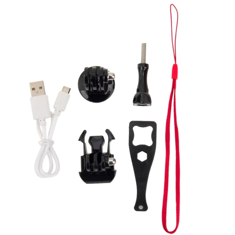 Đèn video chống nước 30M với 3 chế độ đèn pin kèm chân đế và ốc vít cho GoPro, Insta360, DJI và các máy quay hành động khác, chống nước 30M