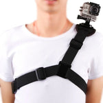 Dây đeo ngực thể thao xoay 360 độ cho máy quay DV một vai dành cho GoPro, Insta360, DJI và các máy quay hành động khác, dây đeo một vai