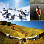 Dây đeo ngực thể thao xoay 360 độ cho máy quay DV một vai dành cho GoPro, Insta360, DJI và các máy quay hành động khác, dây đeo một vai