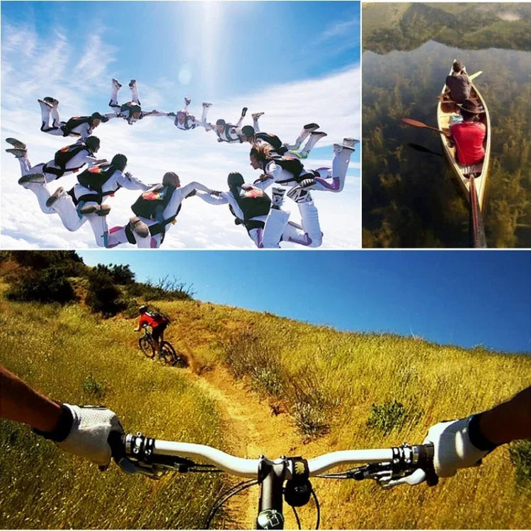 Dây đeo ngực thể thao xoay 360 độ cho máy quay DV một vai dành cho GoPro, Insta360, DJI và các máy quay hành động khác, dây đeo một vai