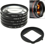 Bộ lọc ống kính cận cảnh 6 trong 1 58mm + vòng chuyển đổi bộ lọc cho GoPro HERO3, 6 trong 1 58mm