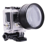 Bộ lọc ống kính cận cảnh 6 trong 1 58mm + vòng chuyển đổi bộ lọc cho GoPro HERO3, 6 trong 1 58mm