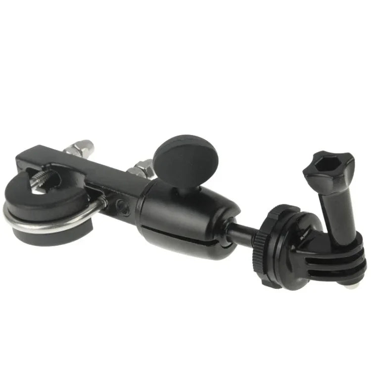 Kẹp gắn cọc yên xe đạp lớn với bộ chuyển đổi chân máy và ốc vít cho GoPro, Insta360, DJI và các máy quay hành động khác, kẹp xe đạp moto