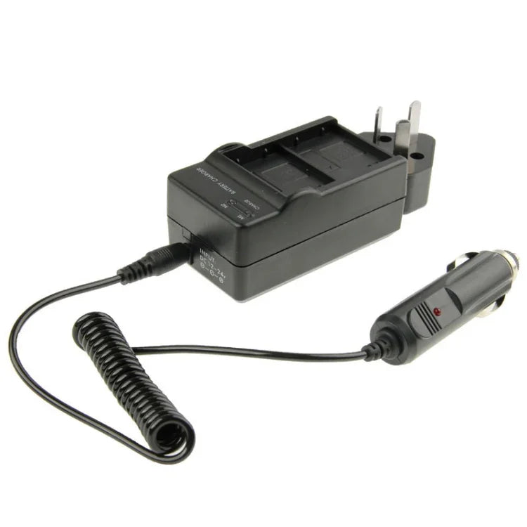 Bộ sạc pin đôi 3 trong 1 cho máy ảnh kỹ thuật số trên ô tô dành cho GoPro HERO3+ / 3 AHDBT-201 / AHDBT-301, phích cắm Mỹ, phích cắm Anh, phích cắm Úc
