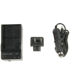 Bộ sạc pin đôi 3 trong 1 cho máy ảnh kỹ thuật số trên ô tô dành cho GoPro HERO3+ / 3 AHDBT-201 / AHDBT-301, phích cắm Mỹ, phích cắm Anh, phích cắm Úc