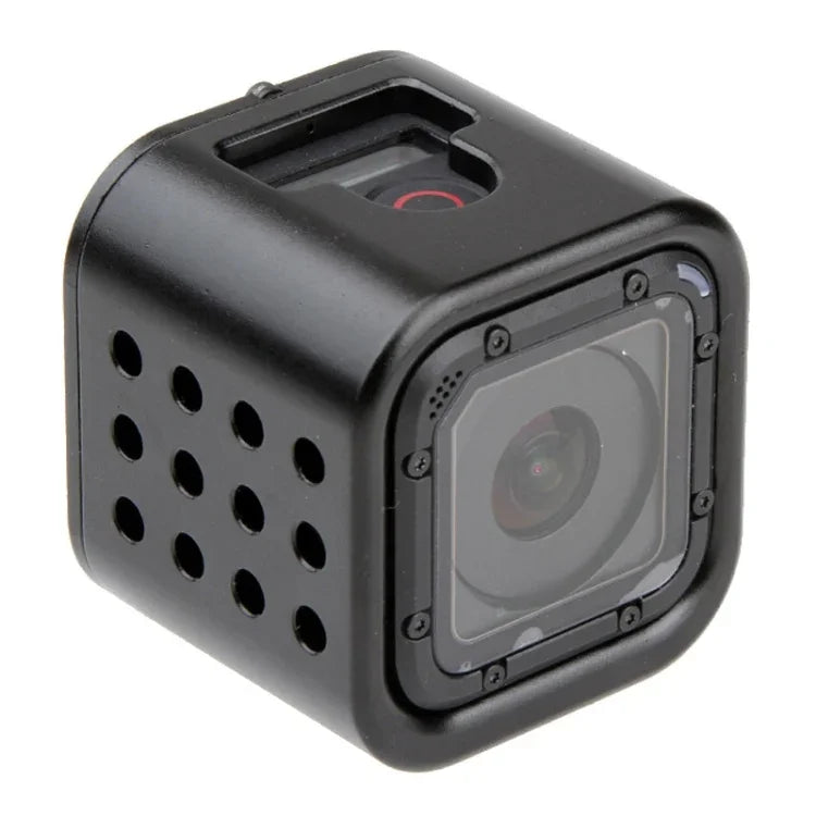 Vỏ bảo vệ bằng hợp kim nhôm CNC với nắp lưng bảo hiểm cho GoPro HERO5 Session / HERO4 Session / HERO Session, HERO5 Session (Đen), HERO5 Session (Bạc), HERO5 Session (Đỏ), HERO5 Session (Vàng), HERO5 Session (Xanh lá)