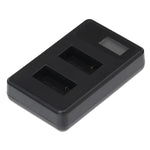 GP158-B Bộ Sạc Pin Đôi Màn Hình LCD Cho GoPro HERO3+ /3 (AHDBT-301, AHDBT-302), Hiển Thị Dung Lượng Pin, Dành Cho GoPro HERO3+ /3