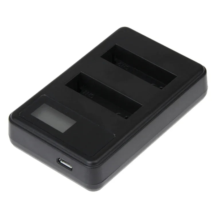 Bộ sạc pin đôi màn hình LCD cho GoPro HERO4 (AHDBT-401), hiển thị dung lượng sạc (GP258-C), dành cho GoPro HERO4
