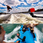 Mút nổi cửa sau có dán sticker cho GoPro, Insta360, DJI và các camera hành động khác