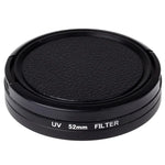 Filter UV 52mm kèm nắp cho Xiaomi Xiaoyi 4K+ / 4K, Xiaoyi Lite, camera thể thao Xiaoyi, filter UV 52mm