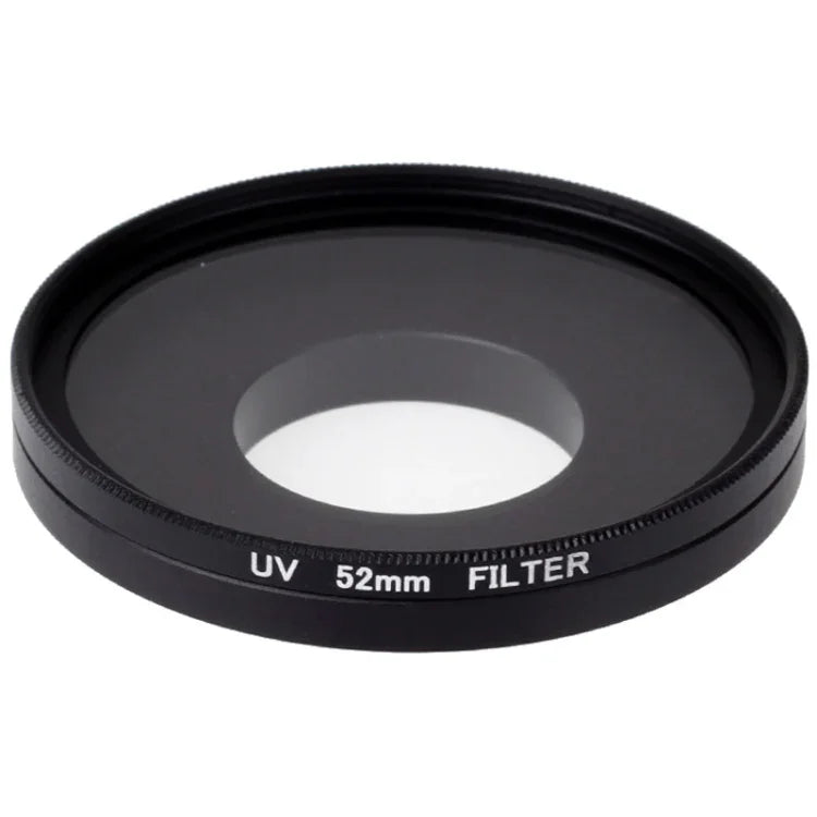 Filter UV 52mm kèm nắp cho Xiaomi Xiaoyi 4K+ / 4K, Xiaoyi Lite, camera thể thao Xiaoyi, filter UV 52mm