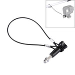 Dây đeo / dây buộc thép không gỉ có vít cho GoPro HERO11 Black/HERO10 Black / HERO9 Black /HERO8 Black /7 /6/ 5 /5 Session /4 /3+ /3 /2 /1, chiều dài: 31.5cm