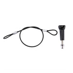 Dây đeo / dây buộc thép không gỉ có vít cho GoPro HERO11 Black/HERO10 Black / HERO9 Black /HERO8 Black /7 /6/ 5 /5 Session /4 /3+ /3 /2 /1, chiều dài: 31.5cm
