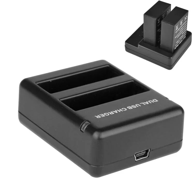 Bộ sạc pin đôi USB cho GoPro HERO4 (AHDBT-401), dành cho GoPro HERO4