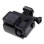 Ốp bảo vệ chống nước phiên bản đen có khóa gắn cơ bản cho GoPro HERO4 /3+, độ sâu chống nước: 10m, chống nước 10m