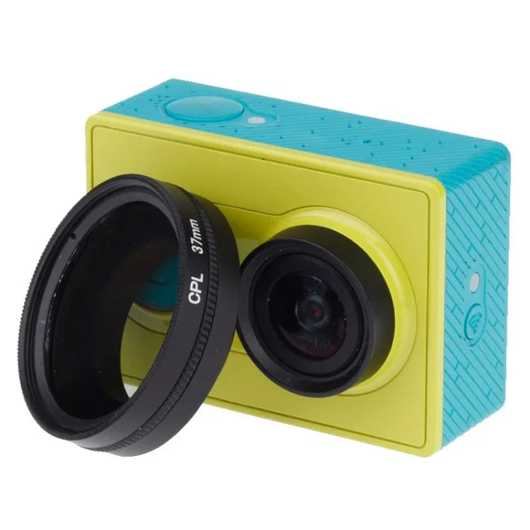 Filter CPL 37mm Bộ lọc phân cực tròn kèm nắp cho Xiaomi Xiaoyi 4K+ / 4K, Xiaoyi Lite, Camera thể thao Xiaoyi, Filter CPL 37mm
