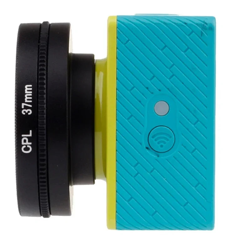 Filter CPL 37mm Bộ lọc phân cực tròn kèm nắp cho Xiaomi Xiaoyi 4K+ / 4K, Xiaoyi Lite, Camera thể thao Xiaoyi, Filter CPL 37mm