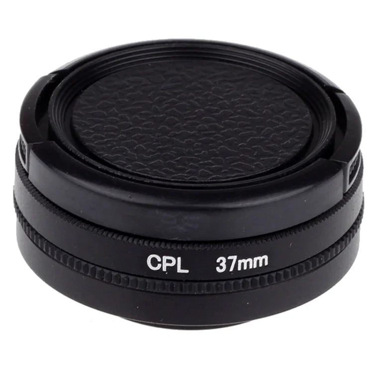 Filter CPL 37mm Bộ lọc phân cực tròn kèm nắp cho Xiaomi Xiaoyi 4K+ / 4K, Xiaoyi Lite, Camera thể thao Xiaoyi, Filter CPL 37mm