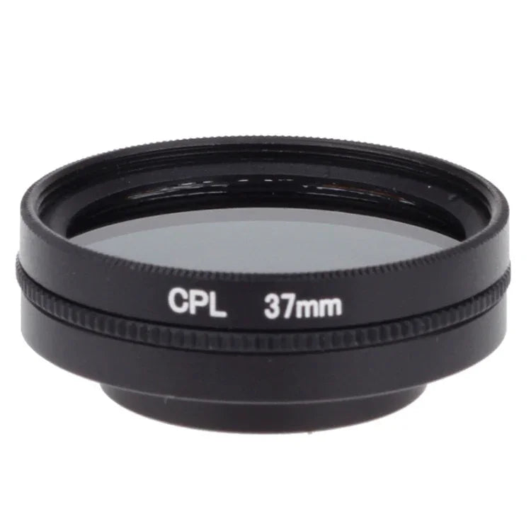 Filter CPL 37mm Bộ lọc phân cực tròn kèm nắp cho Xiaomi Xiaoyi 4K+ / 4K, Xiaoyi Lite, Camera thể thao Xiaoyi, Filter CPL 37mm