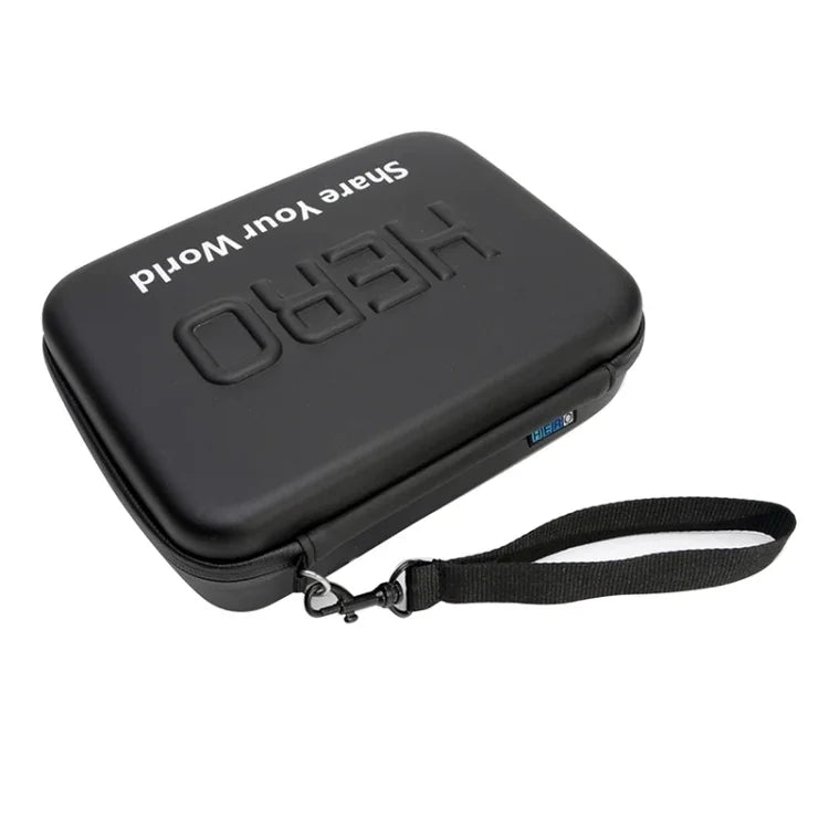 Hộp đựng chống sốc, chống nước di động cho phụ kiện camera hành động GoPro, Insta360, DJI và các loại khác, Kích thước: 22cm x 16cm x 7cm