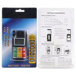 Máy kiểm tra pin màn hình LCD kỹ thuật số cho R20S / R14S / R6S / R03 / R1 / Pin nút / 6F22