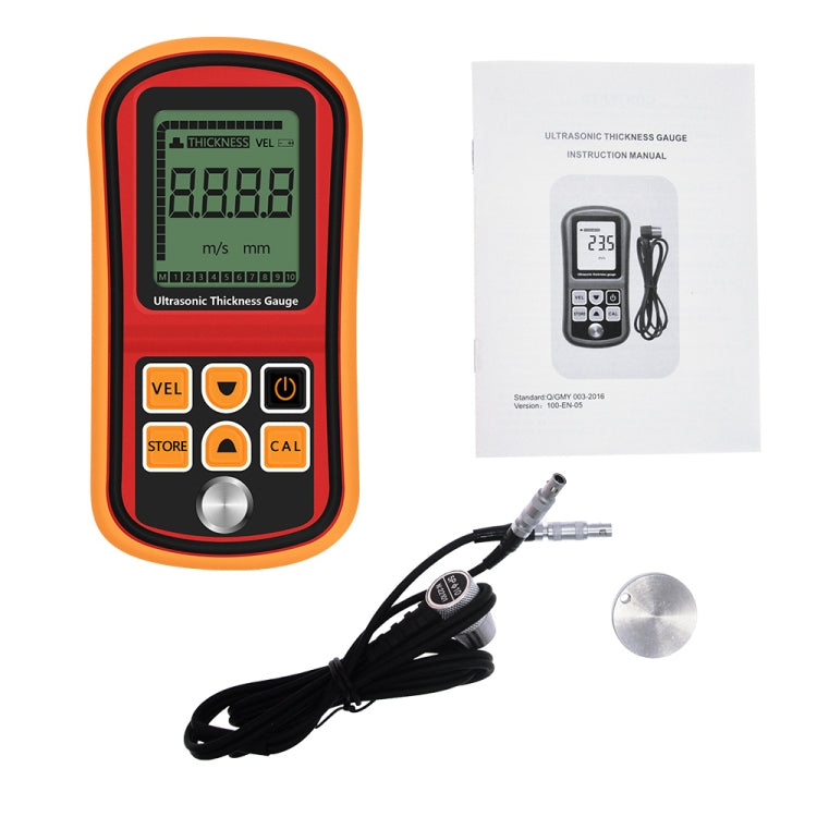 Máy đo độ dày siêu âm GM-100, Đo tốc độ 1.2~225mm, GM-100