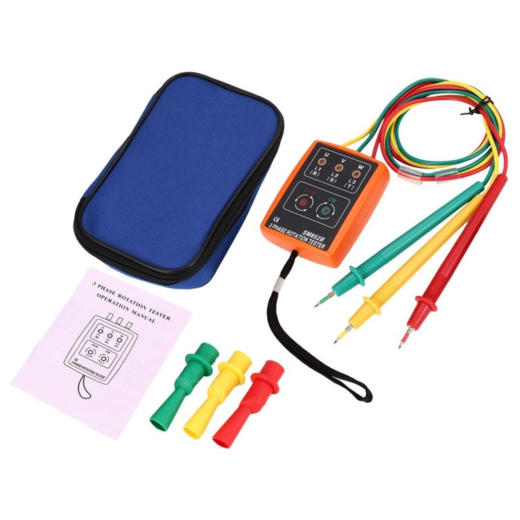 Máy kiểm tra chỉ báo quay 3 pha SM852B