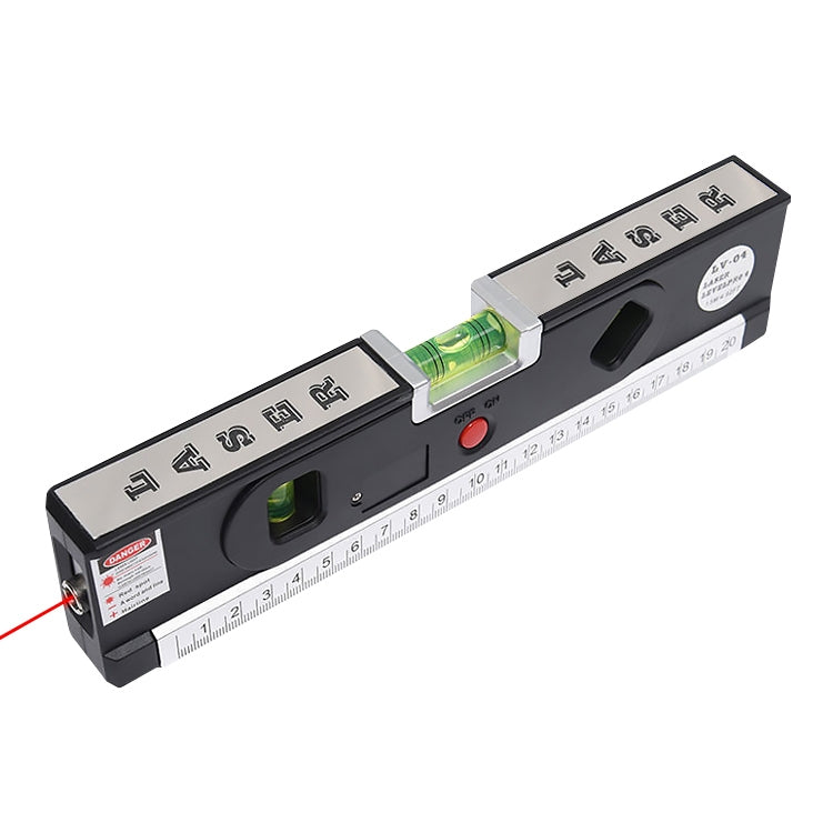 Máy cân bằng laser có thước đo Pro 4 (100cm) / Thước đo bọt với đèn LED, LV-04
